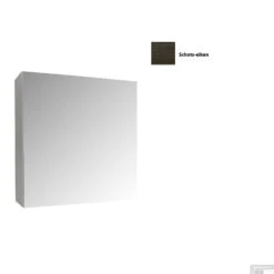 Spiegelkast Sanicare Qlassics 60 Cm 1 Deur Schots-Eiken -Sealkin Badkamermeubilair Winkel spiegelkast sanicare qlassics 60 cm 1 deur schots eiken detail1