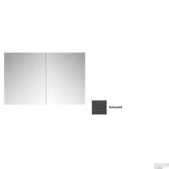 Spiegelkast Sanicare Qlassics 80 Cm 2 Deuren Antraciet 12 Spiegelkast Sanicare Qlassics 80 Cm 2 Deuren Antraciet -Sealkin Badkamermeubilair Winkel spiegelkast sanicare qlassics 80 cm 2 deuren antraciet detail1