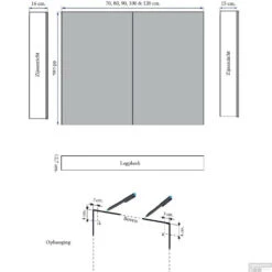 Spiegelkast Sanicare Qlassics 90 Cm 2 Spiegeldeuren Belluno Eiken -Sealkin Badkamermeubilair Winkel spiegelkast sanicare qlassics 90 cm 2 spiegeldeuren belluno eiken tech