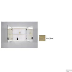 Spiegelkast Sanicare Qlassics Ambiance 120 Cm 2 Deuren Grey-Wood 12 Spiegelkast Sanicare Qlassics Ambiance 120 Cm 2 Deuren Grey-Wood -Sealkin Badkamermeubilair Winkel spiegelkast sanicare qlassics ambiance 120 cm 2 deuren grey wood detail1