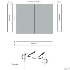 Spiegelkast Sanicare Qlassics Ambiance 120 Cm 2 Deuren Schots-Eiken 16 Spiegelkast Sanicare Qlassics Ambiance 120 Cm 2 Deuren Schots-Eiken -Sealkin Badkamermeubilair Winkel spiegelkast sanicare qlassics ambiance 120 cm 2 deuren schots eiken tech