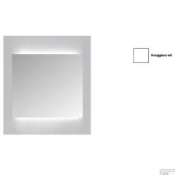 Spiegelkast Sanicare Qlassics Ambiance 60 Cm 1 Deur Hoogglans Wit -Sealkin Badkamermeubilair Winkel spiegelkast sanicare qlassics ambiance 60 cm 1 deur hoogglans wit detail 2