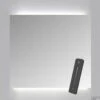 Spiegelkast Sanicare Qlassics Ambiance 60x60 Cm Met Dubbelzijdige Spiegeldeur, LED Verlichting En Afstandsbediening Truffel -Sealkin Badkamermeubilair Winkel spiegelkast sanicare qlassics ambiance 60x60 cm truffel shop