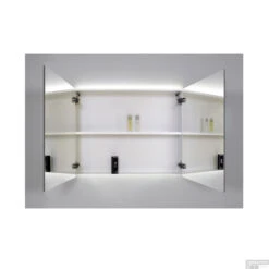 Spiegelkast Sanicare Qlassics Ambiance 70 Cm 2 Deuren Hoogglans Wit 10 Spiegelkast Sanicare Qlassics Ambiance 70 Cm 2 Deuren Hoogglans Wit -Sealkin Badkamermeubilair Winkel spiegelkast sanicare qlassics ambiance 70 cm 2 deuren detail 6