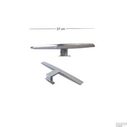 Spiegelverlichting Sanicare LED Elles 5 Watt 37 Cm Chroom -Sealkin Badkamermeubilair Winkel spiegelverlichting sanicare elles 37cm tech