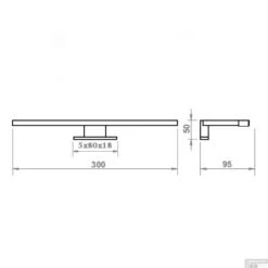 Spiegelverlichting Sanicare LED Anna 30 Cm Goud -Sealkin Badkamermeubilair Winkel spiegelverlichting sanicare led anna 30 cm goud tech