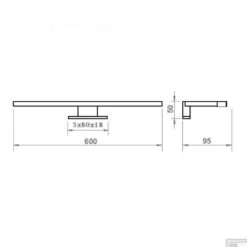 Spiegelverlichting Sanicare LED Anna 60 Cm Goud 7 Spiegelverlichting Sanicare LED Anna 60 Cm Goud -Sealkin Badkamermeubilair Winkel spiegelverlichting sanicare led anna 60 cm goud tech