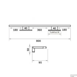 Spiegelverlichting Spiegelverlichting Sanicare LED Anna 80 Cm Goud -Sealkin Badkamermeubilair Winkel spiegelverlichting spiegelverlichting sanicare led anna 80 cm goud tech