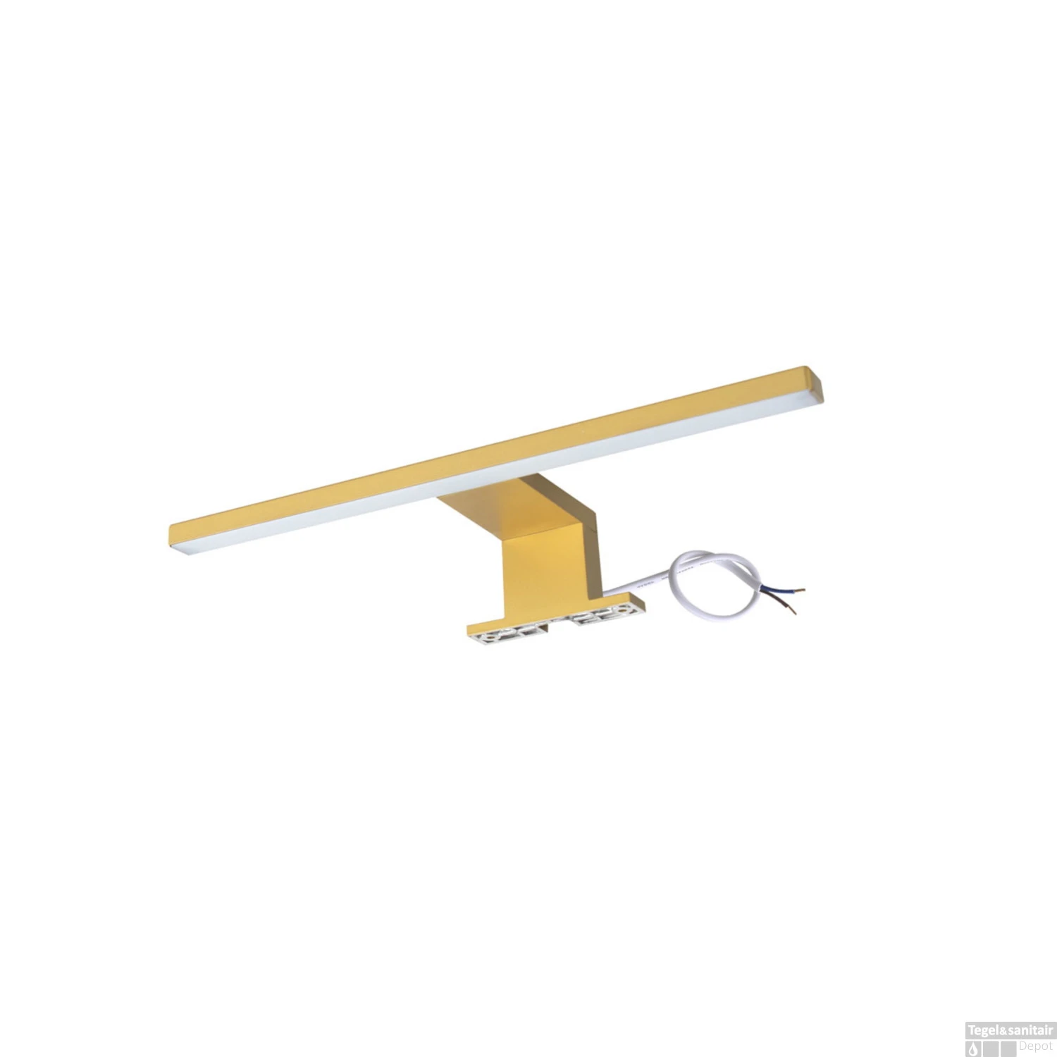 Spiegelverlichting Sanicare LED Anna 60 Cm Goud 4 Spiegelverlichting Sanicare LED Anna 60 Cm Goud - Afbeelding 2