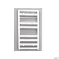 Radiator Sanicare Middenaansluiting Recht 622 Watt Inclusief Ophanging 120x60 Cm Chroom