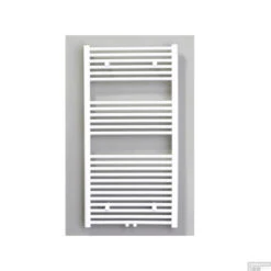 Radiator Sanicare Middenaansluiting Recht 810 Watt Inclusief Ophanging 120x60 Cm Wit
