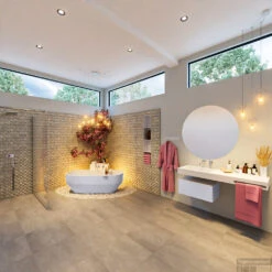 STONE Vrijstaand Bad 170x75cm Kleur Cale / Talc -Sealkin Badkamermeubilair Winkel stone 2 00008