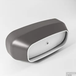 STONE Vrijstaand Bad 170x75cm Kleur Dark Grey / Talc -Sealkin Badkamermeubilair Winkel stone google 2 00009