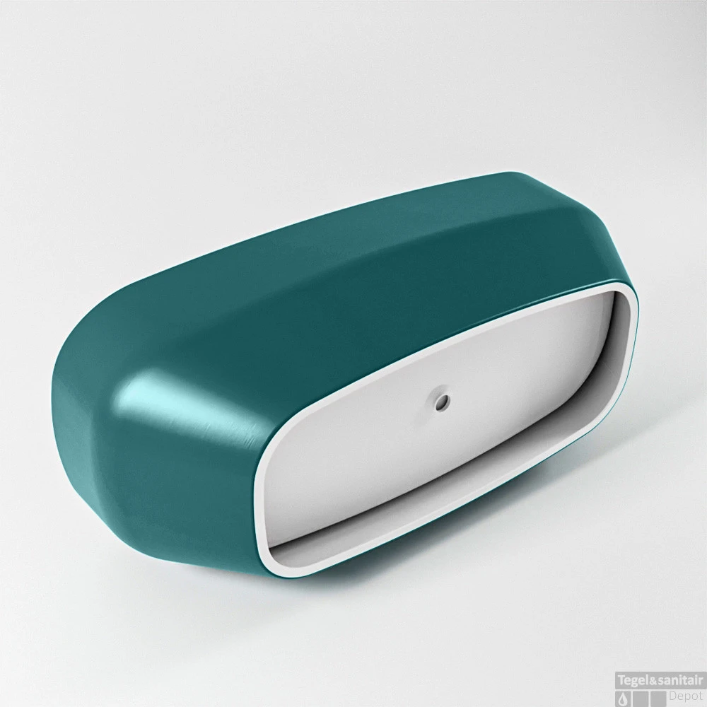 STONE Vrijstaand Bad 170x75cm Kleur Smag / Talc 9 STONE Vrijstaand Bad 170x75cm Kleur Smag / Talc - Afbeelding 7