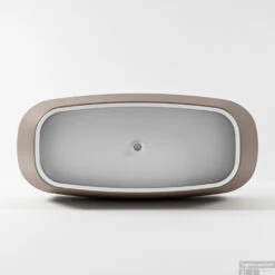 STONE Vrijstaand Bad 170x75cm Kleur Smoke / Talc -Sealkin Badkamermeubilair Winkel stone google 3 00007