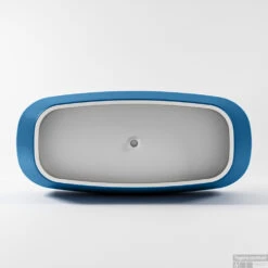 STONE Vrijstaand Bad 170x75cm Kleur Jeans / Talc -Sealkin Badkamermeubilair Winkel stone google 3 00013