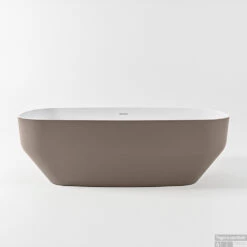 STONE Vrijstaand Bad 170x75cm Kleur Smoke / Talc -Sealkin Badkamermeubilair Winkel stone google 5 00007