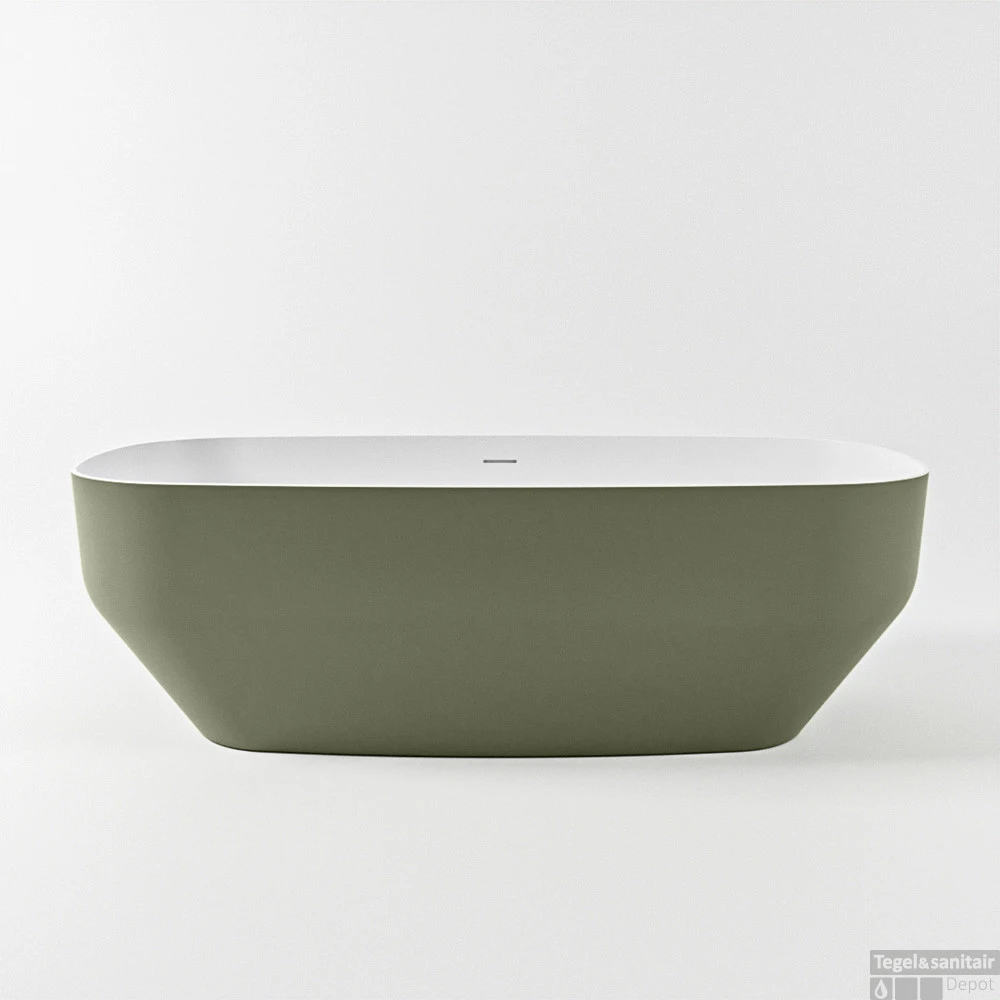 STONE Vrijstaand Bad 170x75cm Kleur Army / Talc 12 STONE Vrijstaand Bad 170x75cm Kleur Army / Talc - Afbeelding 10