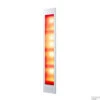 Sunshower Deluxe White UV En Infrarood Inbouwapparaat 32x187x16 Cm Aluminium Wit