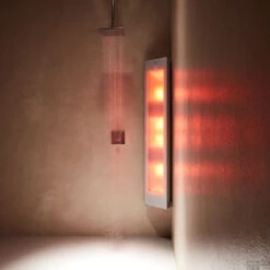 Sunshower Combi White UV En Infrarood Opbouwapparaat 29x144x22.8 Cm Aluminium Wit -Sealkin Badkamermeubilair Winkel sunshower combi white uv en infrarood opbouwapparaat 29x144x22.8 cm aluminium 6