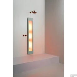 Sunshower One L Round Infrarood 185x33 Cm Inbouw - Opbouw Vlak Of Hoek Organic Grey -Sealkin Badkamermeubilair Winkel sunshower oneplus l organic grey inbouw ir geheel