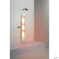 Sunshower One L Round Infrarood 185x33 Cm Inbouw - Opbouw Vlak Of Hoek White -Sealkin Badkamermeubilair Winkel sunshower oneplus l white inbouw ir geheel