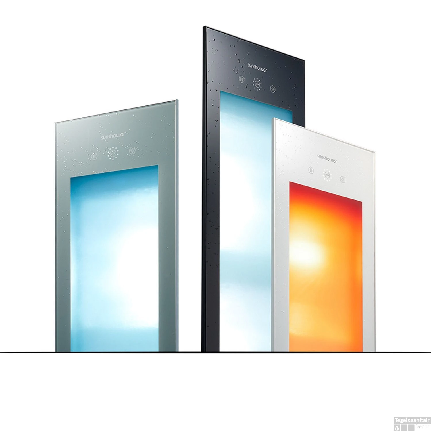 Sunshower Pure XL 2.0 White Infrarood Inbouwapparaat 19.9x123.8x10 Cm Aluminium Wit 8 Sunshower Pure XL 2.0 White Infrarood Inbouwapparaat 19.9x123.8x10 Cm Aluminium Wit - Afbeelding 6