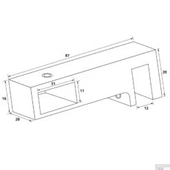 T-Koppelstuk Just Creating T.b.v. Stabilisatiestang Gunmetal -Sealkin Badkamermeubilair Winkel t koppelstuk just creating t.b.v. stabilisatiestang gunmetal tech