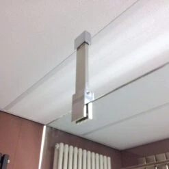 Teekoppeling / Plafond Chroom Tbv Stabilisatiestang -Sealkin Badkamermeubilair Winkel t stuk voor plafond montage of om stangen haaks te koppelen plafond