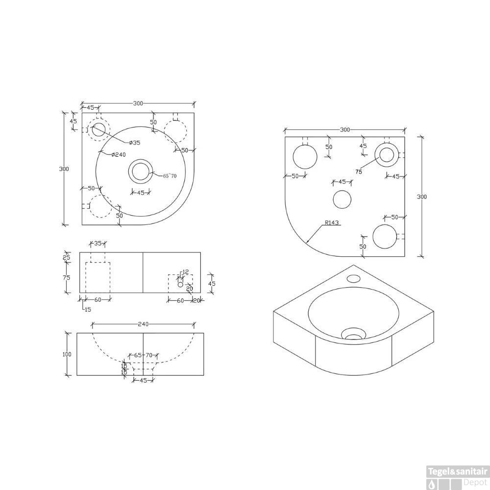 Hardstenen Fonteinset Takara 30x30x10 Cm 4 Hardstenen Fonteinset Takara 30x30x10 Cm - Afbeelding 2