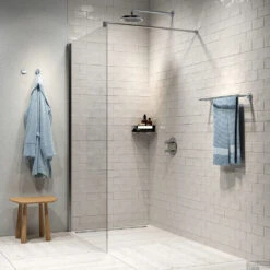 Tiger Noon Handdoekenrek Dubbel Chroom 5x60x12.5 Cm -Sealkin Badkamermeubilair Winkel tiger noon handdoekenrek dubbel chroom 5x60x12.5 cm sfeer1