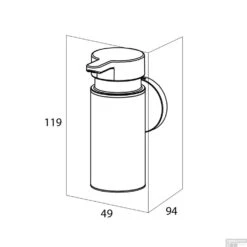 Tiger Noon Zeepdispenser Klein Wandmodel Chroom 12x9.5x5 Cm 11 Tiger Noon Zeepdispenser Klein Wandmodel Chroom 12x9.5x5 Cm -Sealkin Badkamermeubilair Winkel tiger noon zeepdispenser klein wandmodel chroom 12x9.5x5 cm tech 2