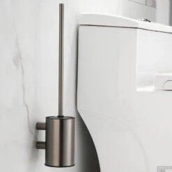Toiletborstel Boss & Wessing Academy Gunmetal -Sealkin Badkamermeubilair Winkel toiletborstel boss wessing academy gunmetal 2