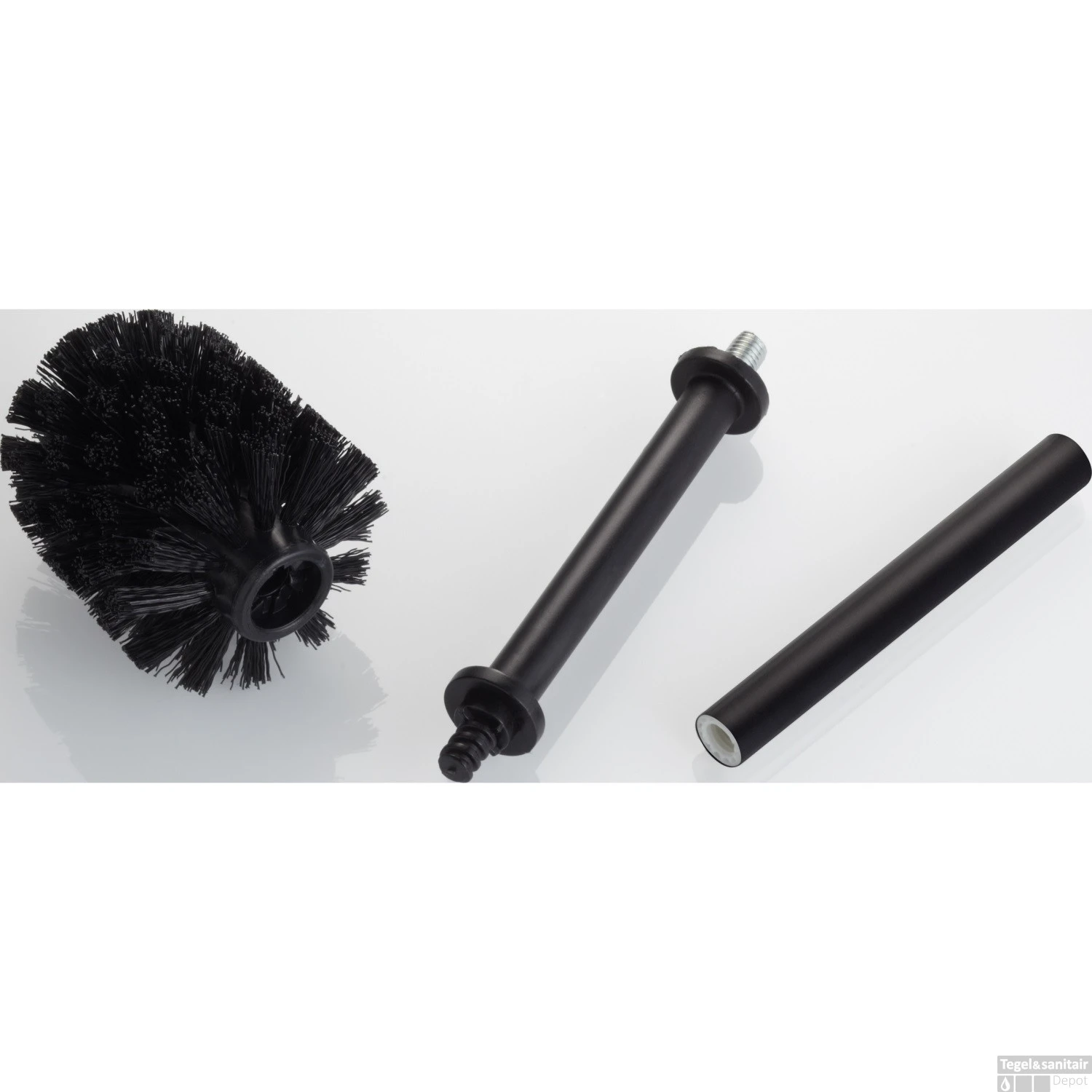 Toiletborstel Wesco 11x11x41 Cm Mat Grijs 9 Toiletborstel Wesco 11x11x41 Cm Mat Grijs - Afbeelding 7