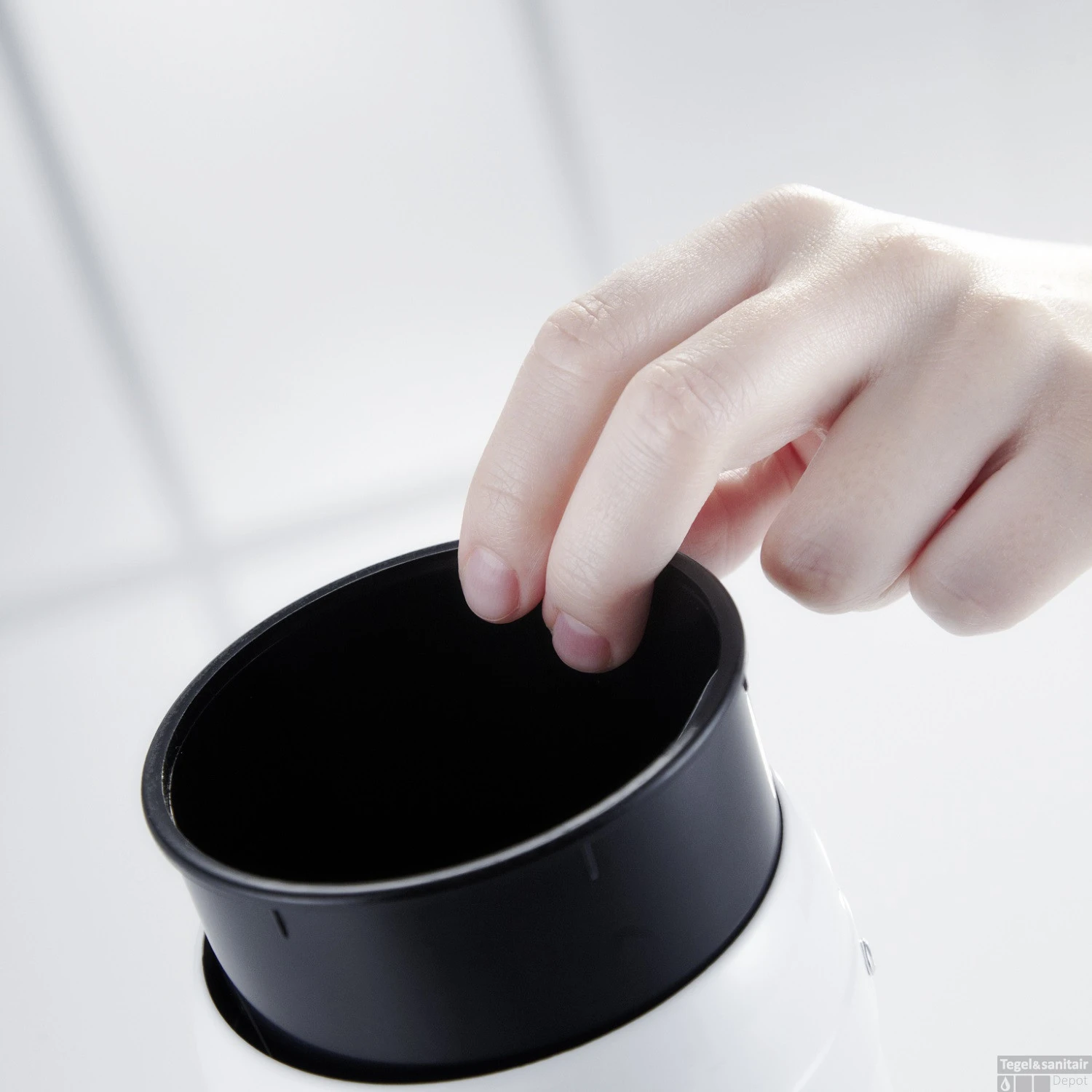 Toiletborstel Wesco 11x11x41 Cm Mat Grijs 8 Toiletborstel Wesco 11x11x41 Cm Mat Grijs - Afbeelding 6