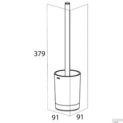 Toiletborstel Met Houder Tiger Tune Vrijstaand RVS Geborsteld / Zwart 9 Toiletborstel Met Houder Tiger Tune Vrijstaand RVS Geborsteld / Zwart -Sealkin Badkamermeubilair Winkel toiletborstel met houder tiger tune vrijstaand rvs geborsteld zwart tech