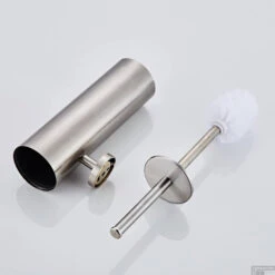 Toiletborstel Met Wandhouder Boss & Wessing Exclusive RVS Look -Sealkin Badkamermeubilair Winkel toiletborstel met wandhouder boss wessing exclusive rvs look sk21981 3