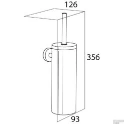 Toiletborstelhouder Tiger Boston RVS Glans 9 Toiletborstelhouder Tiger Boston RVS Glans -Sealkin Badkamermeubilair Winkel toiletborstelhouder tiger boston rvs glans4008913099414 4 copy