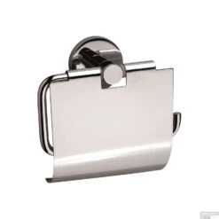 Sanix Round Toiletrolhouder Met Klep Chroom