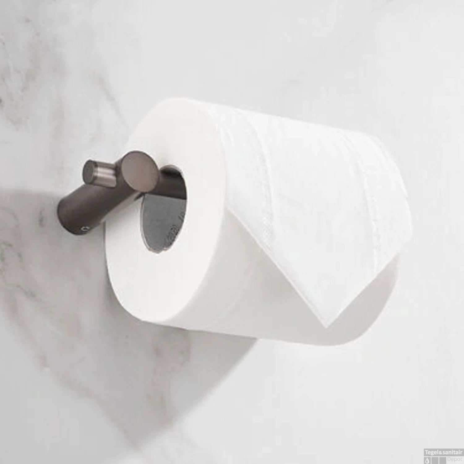 Toiletrolhouder Boss & Wessing Academy Gunmetal 4 Toiletrolhouder Boss & Wessing Academy Gunmetal - Afbeelding 2