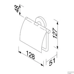 Toiletrolhouder Geesa Nemox Met Klep Geborsteld Zwart 11 Toiletrolhouder Geesa Nemox Met Klep Geborsteld Zwart -Sealkin Badkamermeubilair Winkel toiletrolhouder geesa nemox met klep geborsteld zwart tech