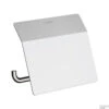 Toiletrolhouder Met Klep HansGrohe AddStoris Chroom -Sealkin Badkamermeubilair Winkel toiletrolhouder met klep hansgrohe addstoris chroom shop