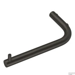 Toiletrolhouder Qisani Flow Geborsteld Mat Zwart