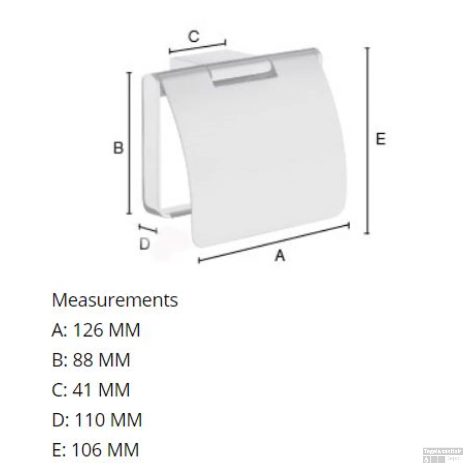 Toiletrolhouder Smedbo Air Met Klep Chroom 4 Toiletrolhouder Smedbo Air Met Klep Chroom - Afbeelding 2