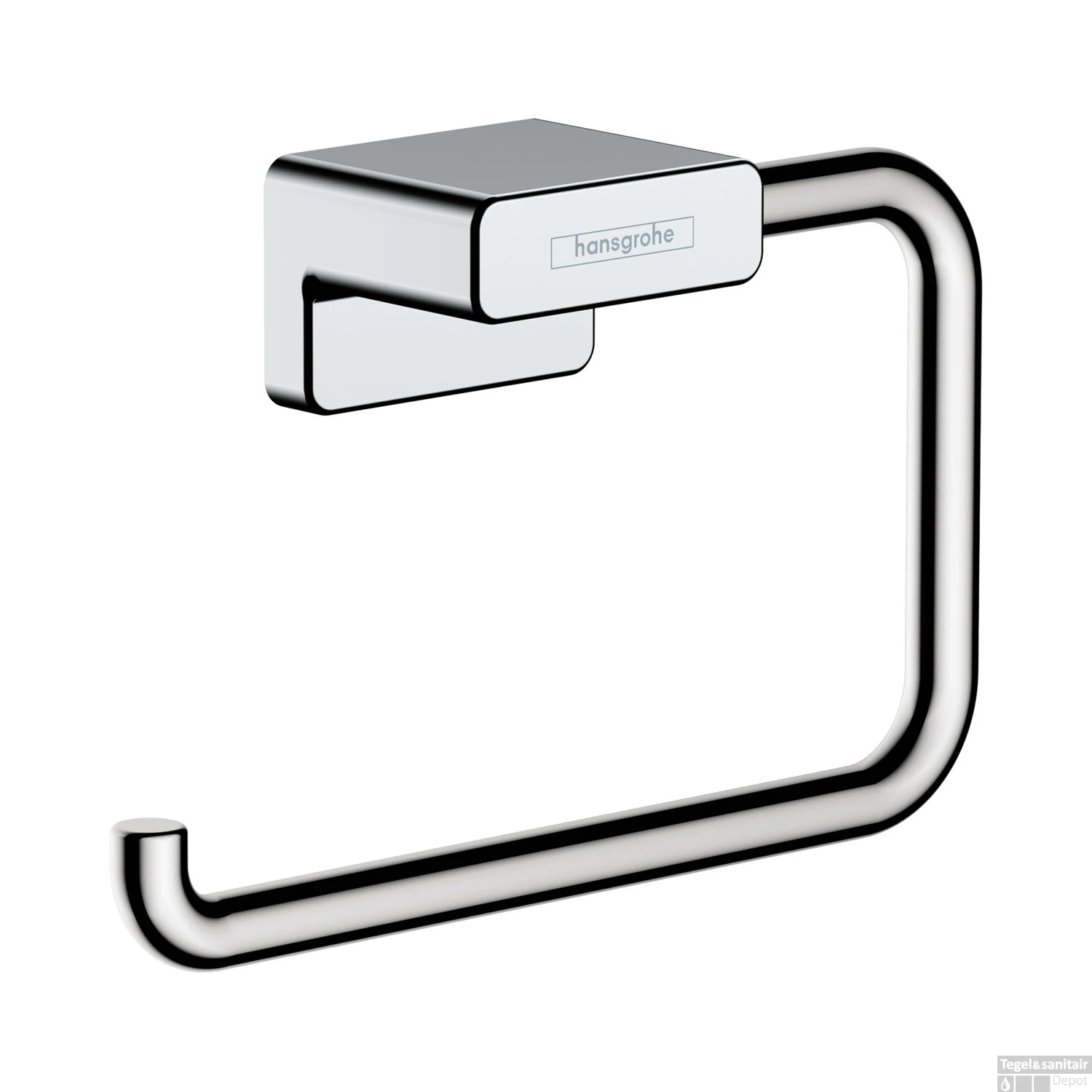 Toiletrolhouder Zonder Klep HansGrohe AddStoris Chroom 3 Toiletrolhouder Zonder Klep HansGrohe AddStoris Chroom