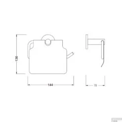 Toiletset Boss & Wessing Colorato Met Borstel, Haak En Toiletrolhouder Geborsteld Goud -Sealkin Badkamermeubilair Winkel toiletset boss wessing colorato met borstel haak en toiletrolhouder geborsteld goud toiletrolhouder tech