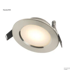 Inbouwspot Häsler Comarruga Incl. Fase Aansnijding Dimbaar 9.2 Cm 4 Watt Warm Wit RVS Set 5x