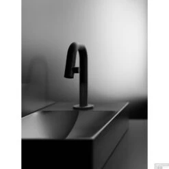 Clou Vale Fontein Met Voorbewerkt Kraangat Links Met Geïntegreerde Afvoer Glanzend Wit Keramiek 38 Cm -Sealkin Badkamermeubilair Winkel vale 38cm black a 1