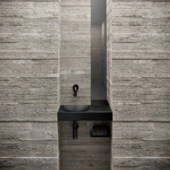 Clou Vale Fontein Met Kraangat Links Met Geïntegreerde Afvoer Glanzend Wit Keramiek 45 Cm 12 Clou Vale Fontein Met Kraangat Links Met Geïntegreerde Afvoer Glanzend Wit Keramiek 45 Cm -Sealkin Badkamermeubilair Winkel vale 45cm concrete 01b 1 3