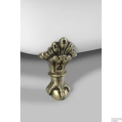 Vrijstaand Bad Sapho Regata 175x85x61 Cm Wit Met Leeuwenpoten Brons -Sealkin Badkamermeubilair Winkel vrijstaand bad sapho regata 175x85x61 cm wit met leeuwenpoten brons sph10121 4